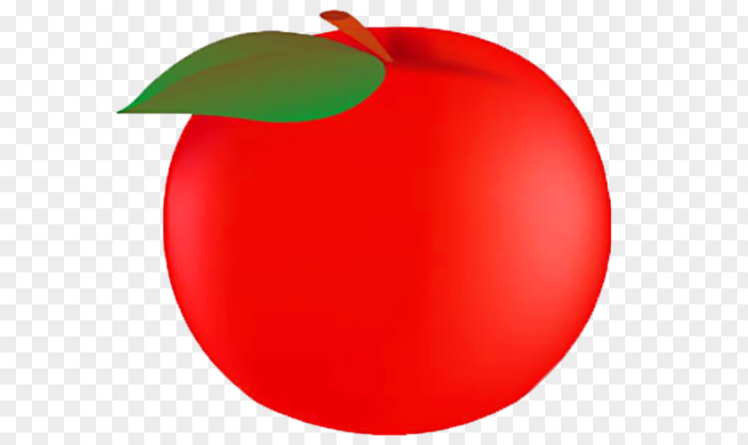 Beautiful Red Apple Peach Strawberry Circle PNG