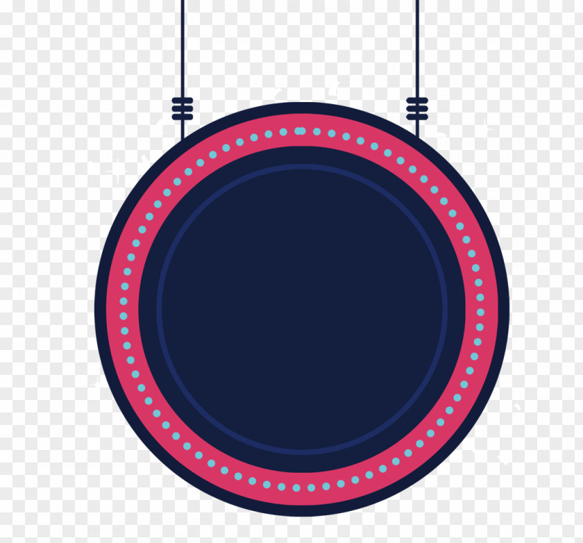 Blue Circle Icon Birthday Party Gift Emoji Sticker PNG