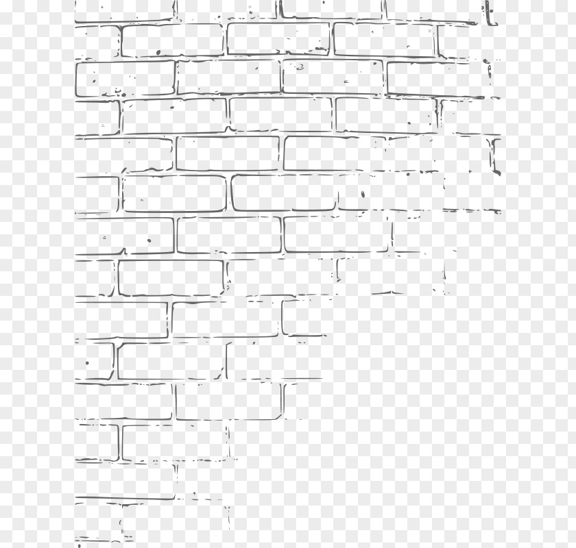 -drawn Cartoon Of A Wall Brick Icon PNG