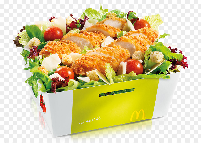 Fried Chicken Caesar Salad Hors D'oeuvre Fast Food KFC PNG