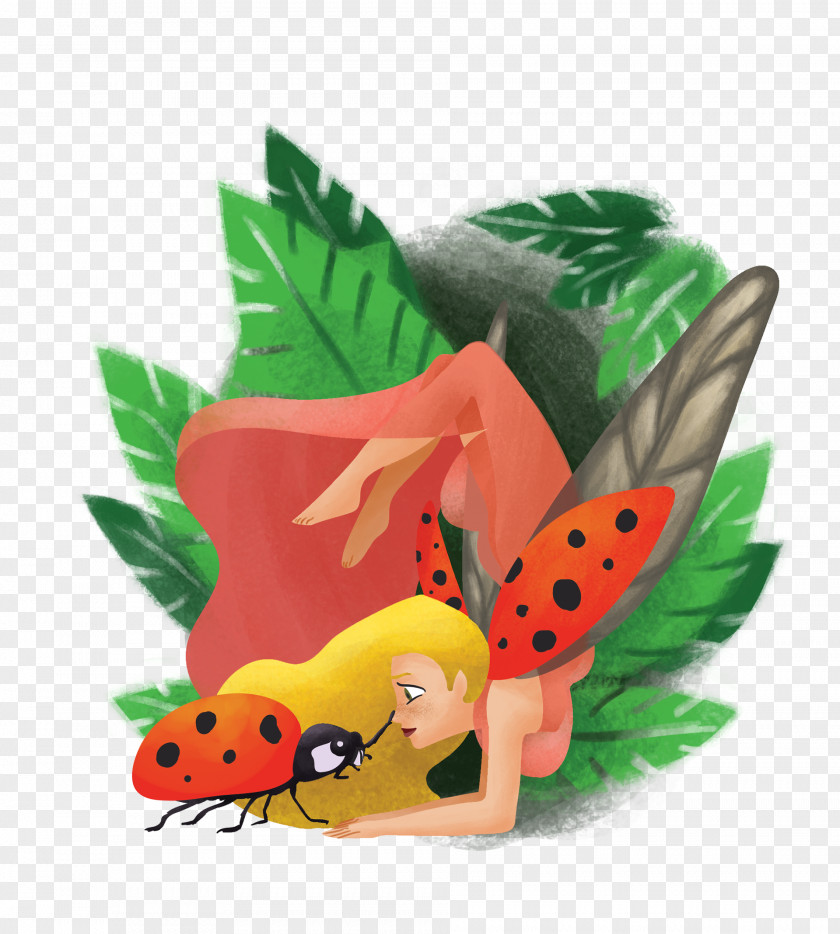 Orange S.A. Lady Bird PNG