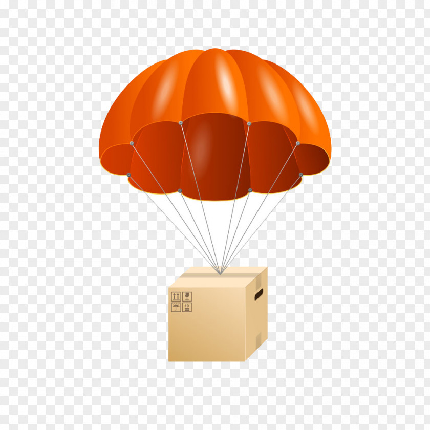 Under The Balloon Parachute Royalty-free Illustration PNG