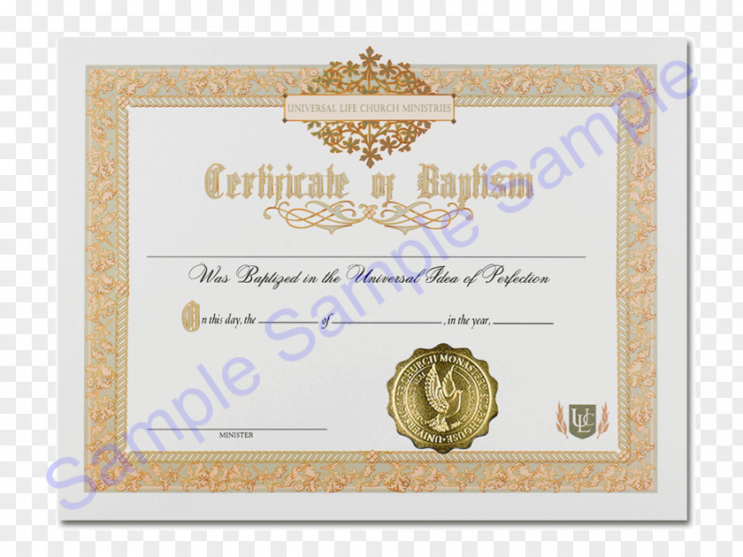 Birth Certificate Acts Of The Apostles Baptism Christianity Confirmation Christian Ministry PNG