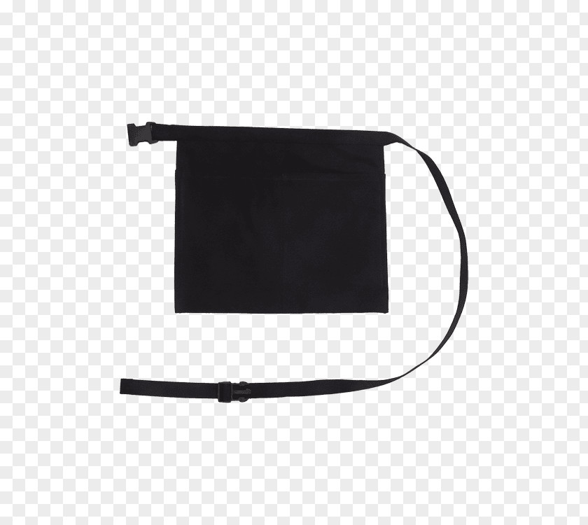 Black Waist Apron Handbag Hip Neck PNG