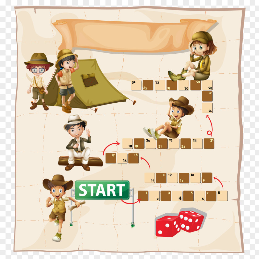 Children Camping Vector Material Child Download Icon PNG
