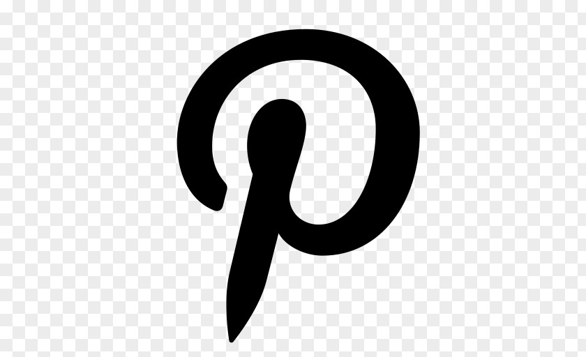Pinterest Social Media Icon Design PNG