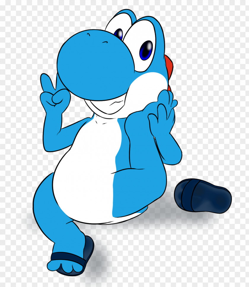 Yoshi Drawing Character Paw PNG