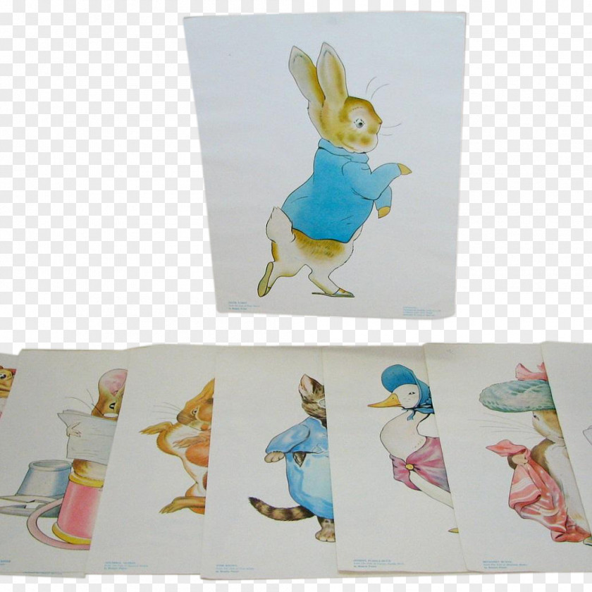BEATRIX POTTER The Tale Of Peter Rabbit Beatrix Potter Gallery Hardcover Paper Frederick Warne & Co PNG