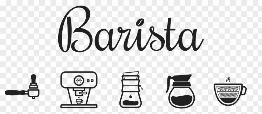 Coffee Barista Logo Design French Presses PNG