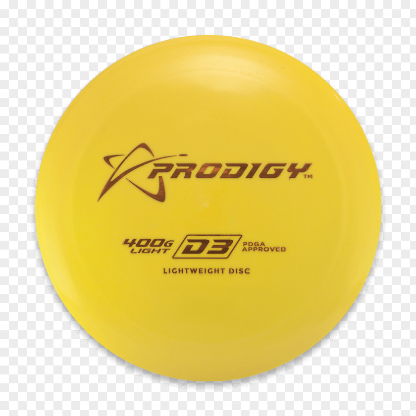 Light Yellow Disc Golf Plastic Material Discraft PNG