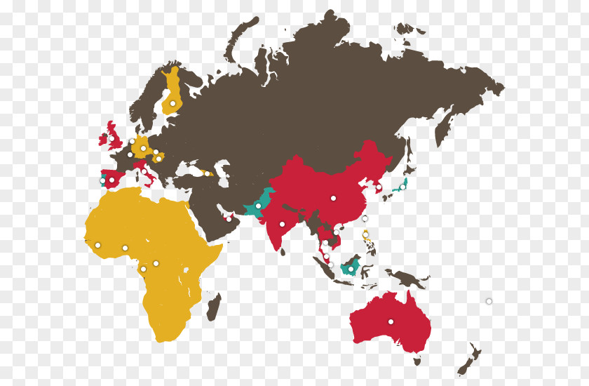 Location Material World Map Globe PNG