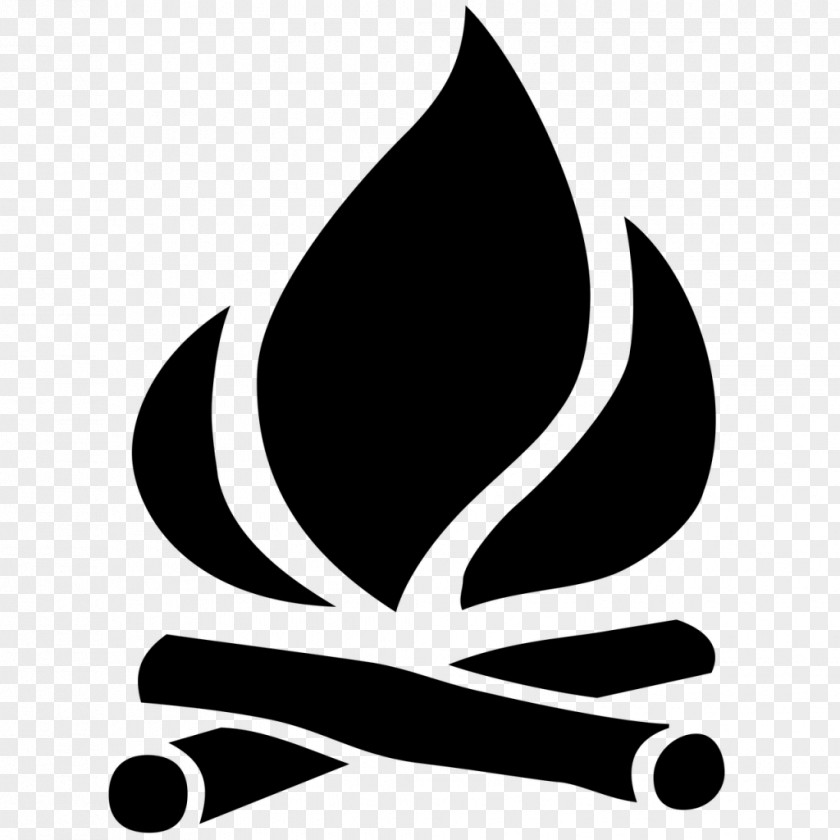 Smoking Campfire Camping Clip Art PNG