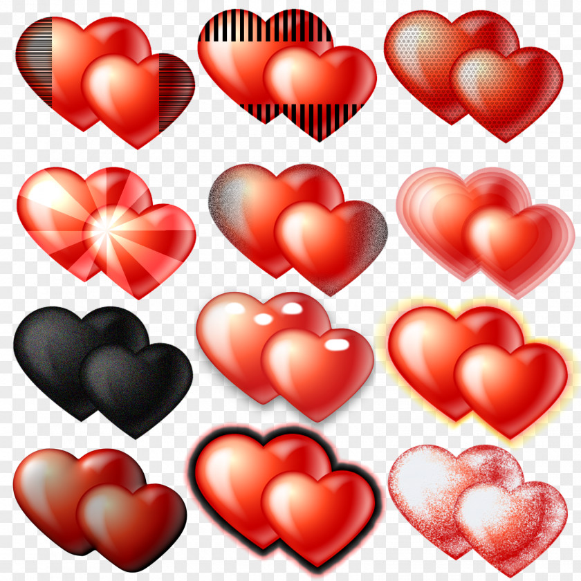 Valentines Gift Heart Love Romance Painting PNG