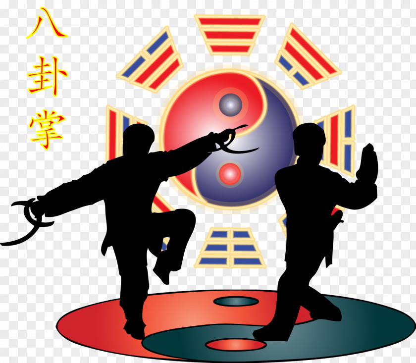 Classical Patterns Baguazhang Chinese Martial Arts Wudang Sect PNG