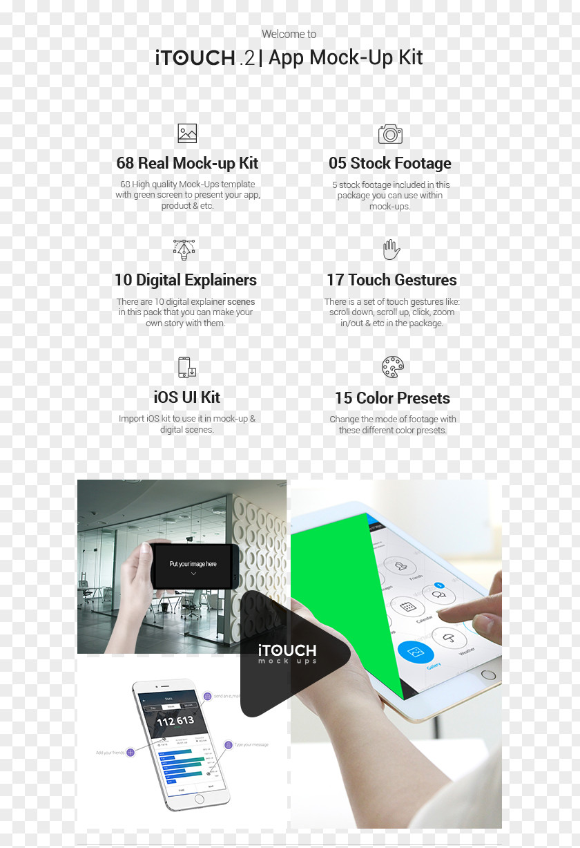 Design IPod Touch Adobe After Effects CS5 Mockup PNG