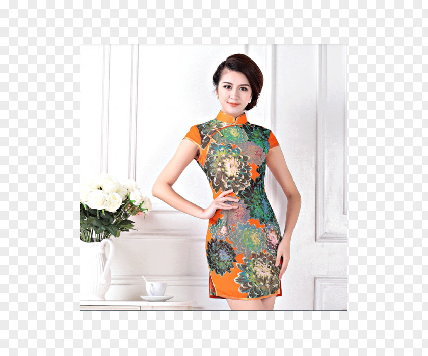 Fashion China Cheongsam Chinese Clothing Dress Mandarin Collar PNG