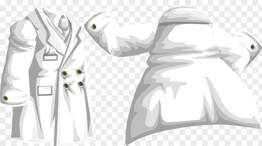 Overcoat Cliparts White Uniform Coat Clothing PNG