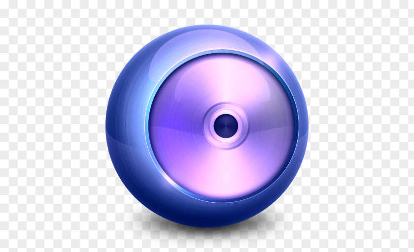 Sky-blue Round, Stereo CD Player Compact Disc DVD Media Icon PNG