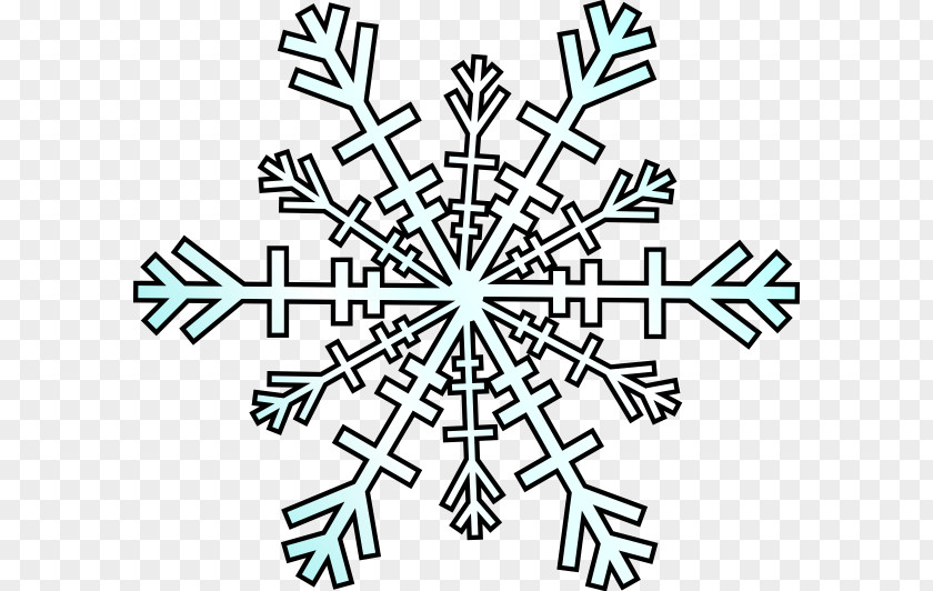 Snowflakes Clipart Winter Clip Art PNG