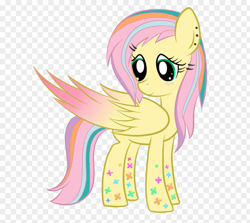 Wind Hair Pony Horse Fairy Clip Art PNG