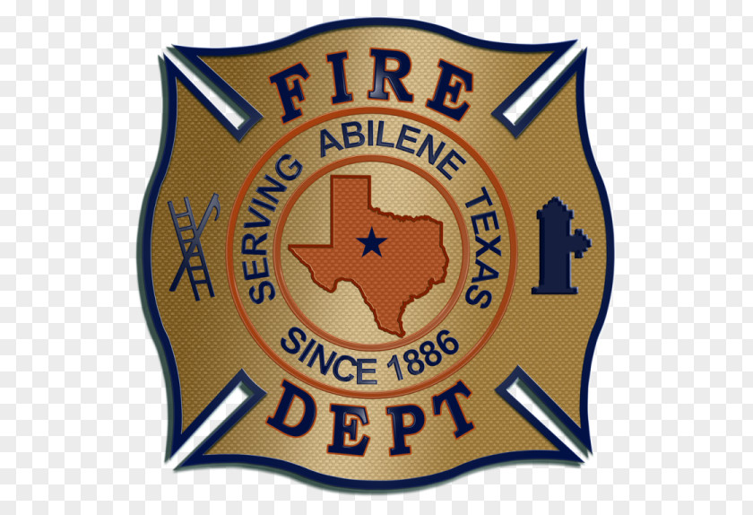 Abilene Fire Station 1 Badge Emblem Organization Logo PNG
