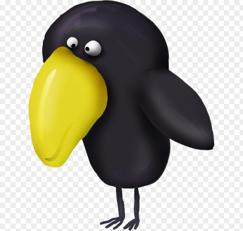 Bird Large-billed Crow Common Raven Penguin PNG