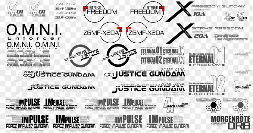 Decal Paper Athrun Zala ZGMF-X10A Freedom Gundam PNG