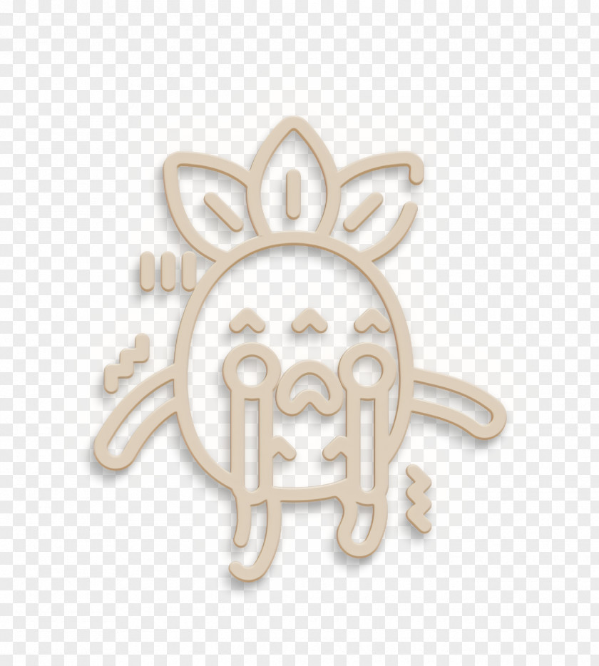 Scare Icon Actions Pineapple Character PNG