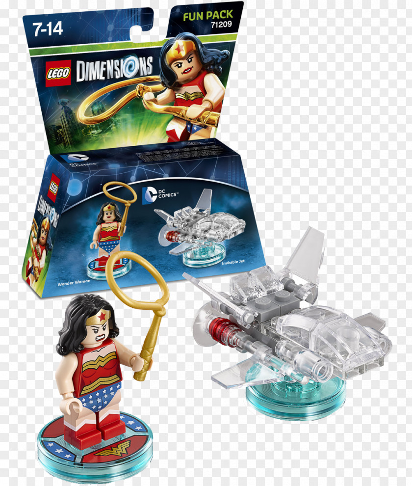 Wonder Woman Lego Dimensions The Movie Videogame Minifigure PNG