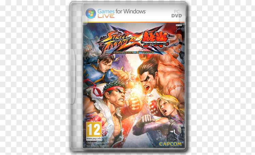 Kazuya Mishima Street Fighter X Tekken Super IV Xbox 360 PNG