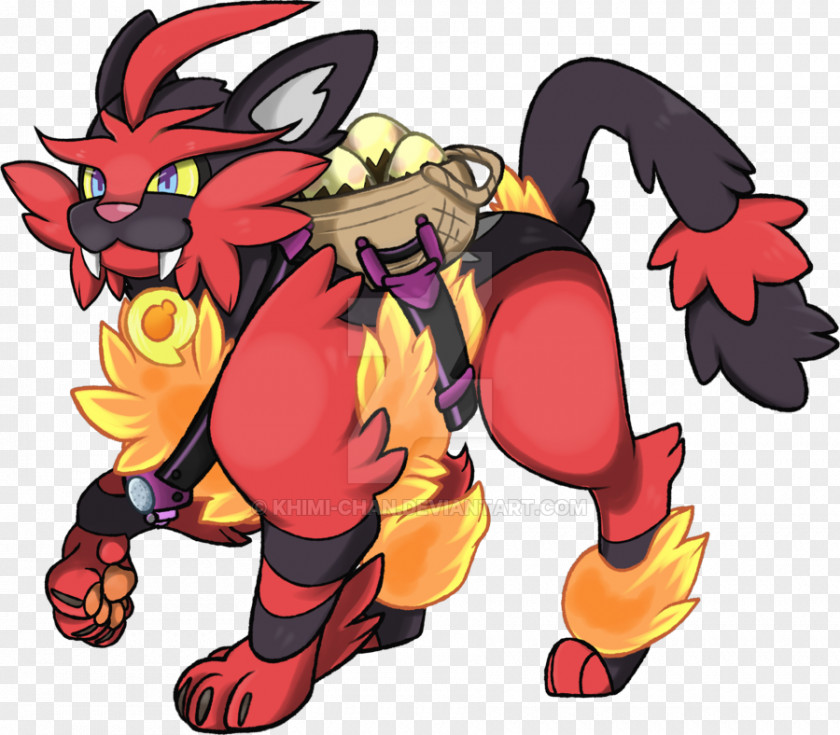 Molotov Fan Art Incineroar PNG