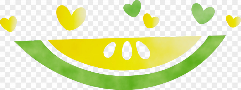 Smiley Logo Green Meter Fruit PNG