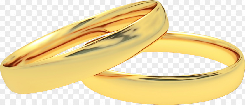 Wedding Ring Body Jewellery Yellow PNG