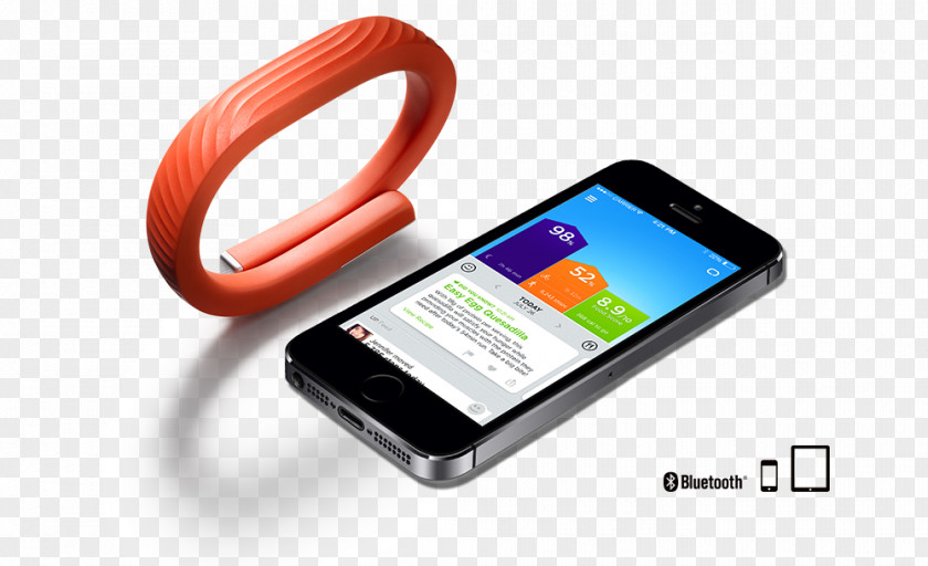 Bluetooth Jawbone UP24 Activity Tracker PNG