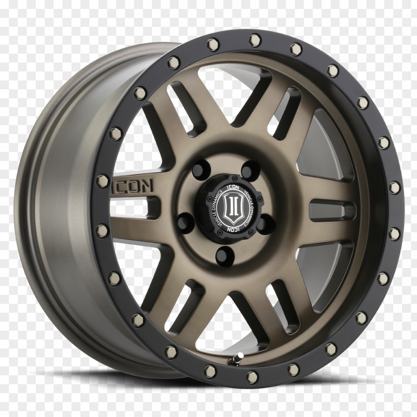 Car Alloy Wheel Bronze PNG