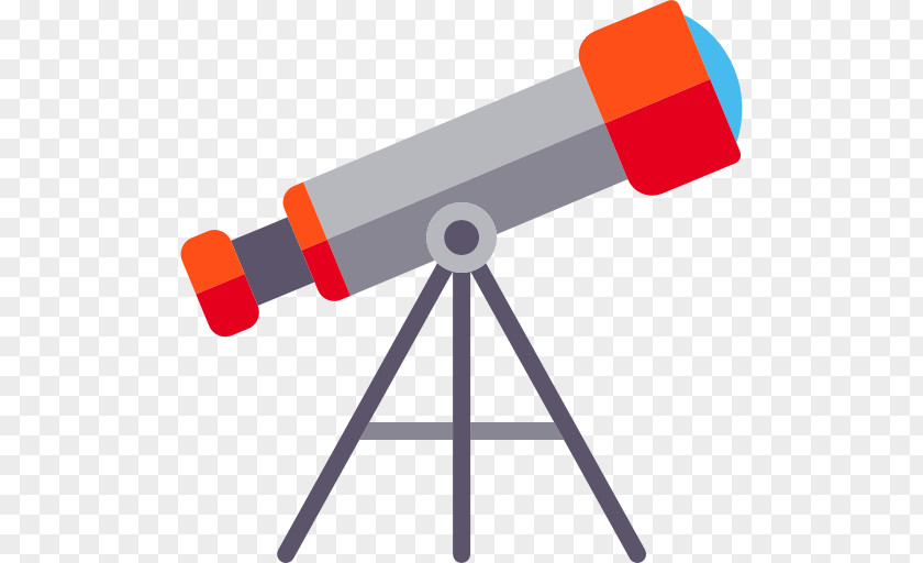 Flat Binoculars Telescope Icon PNG
