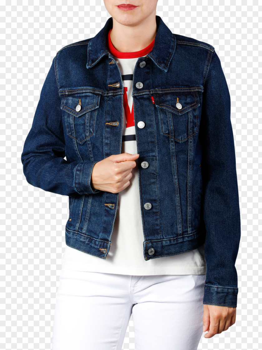 Jacket Leather Denim Levi Strauss & Co. Jeans PNG