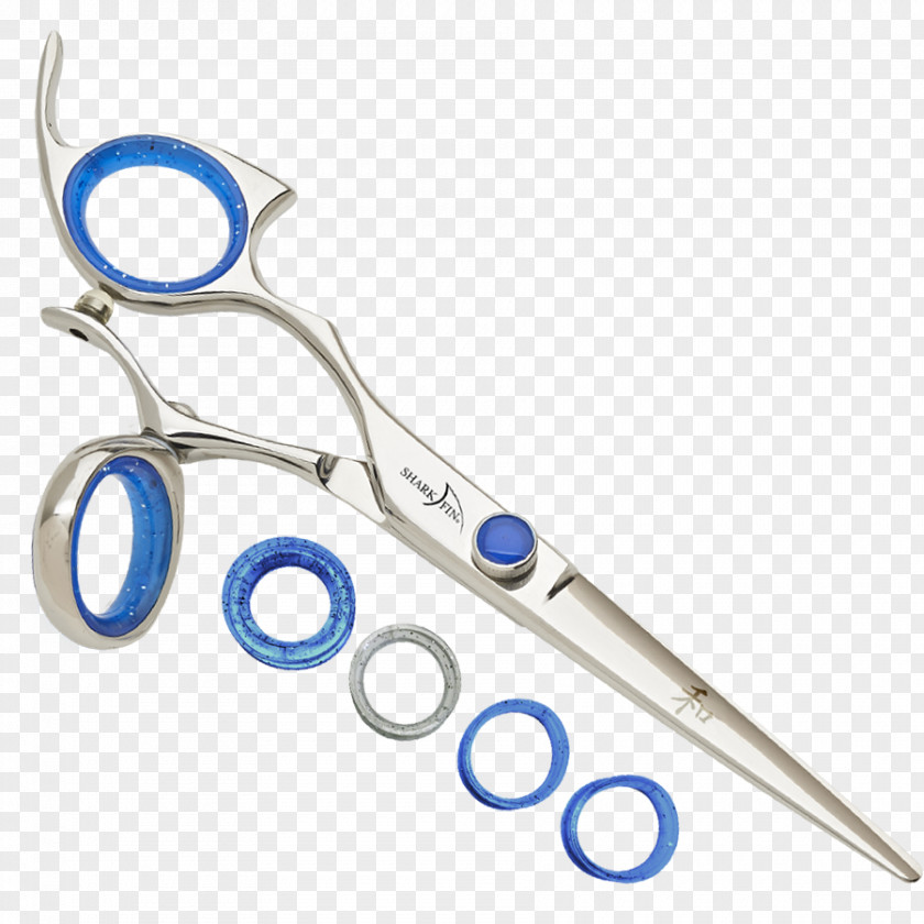 Shark Fin Scissors Handedness Dog Grooming Blade PNG