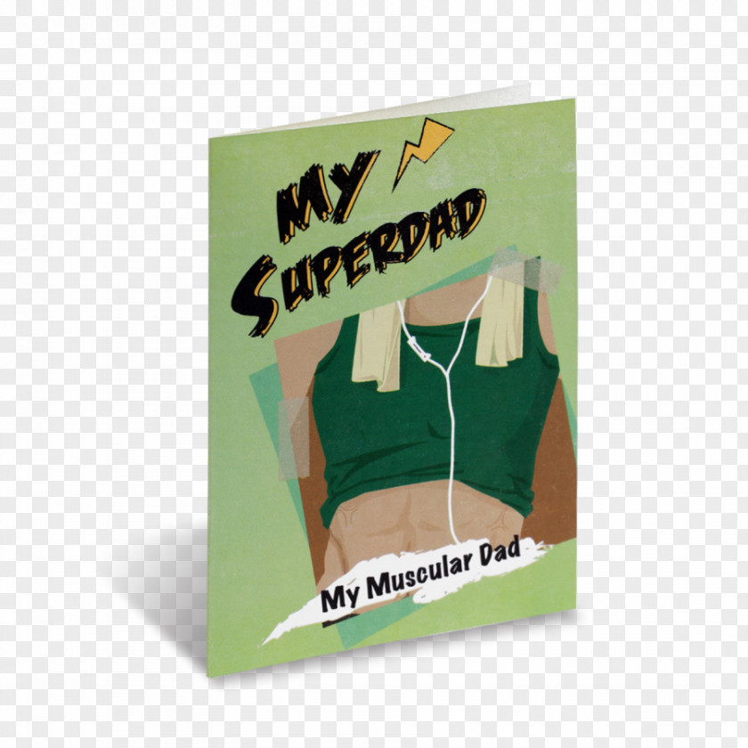 Superdad Paper Father Greeting & Note Cards ISO 269 PNG