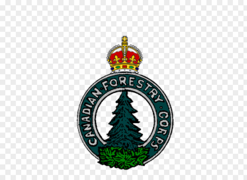 Anniversary Badge Canada Canadian Forestry Corps First World War PNG