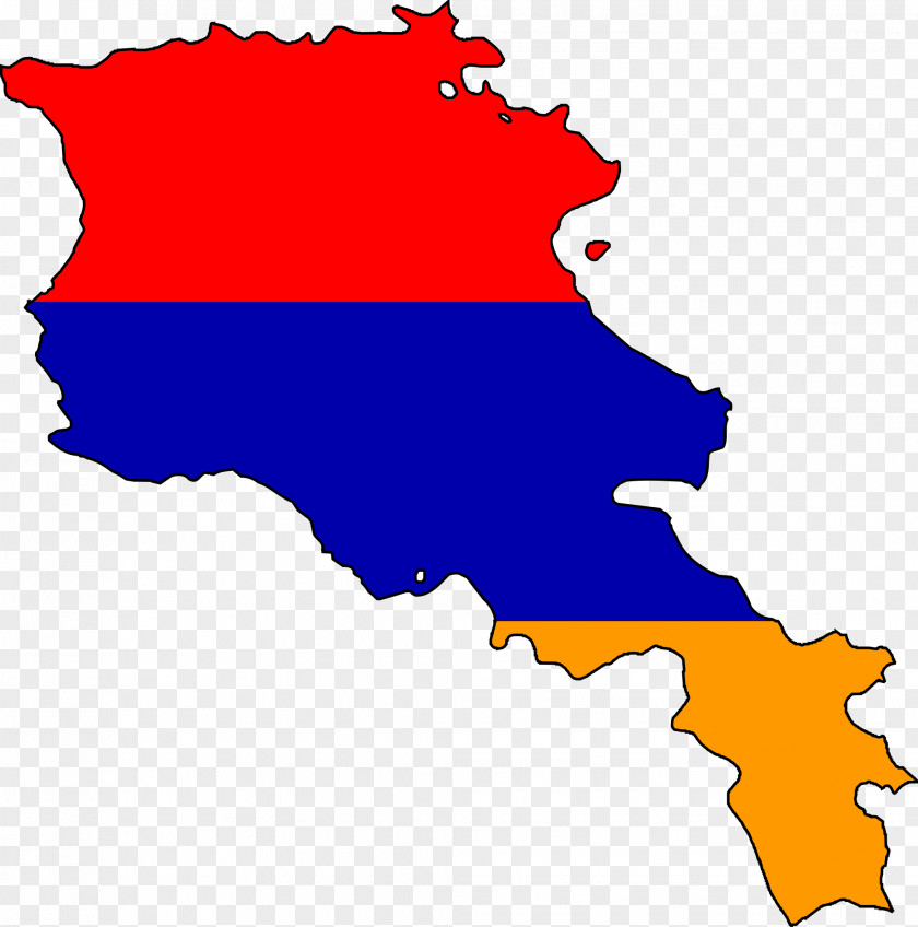 Country Flag Of Armenia Blank Map PNG