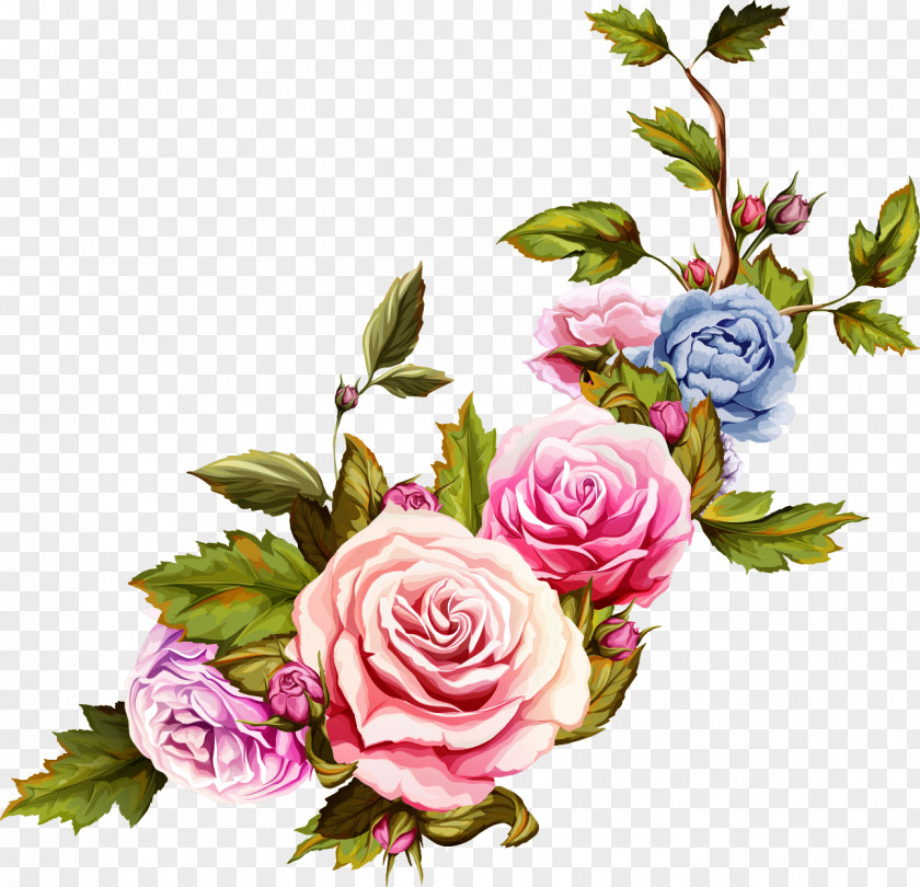 Flowers Decorated PNG