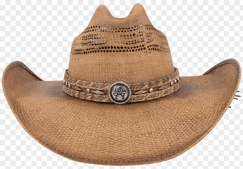 Hat Cowboy Straw Western Wear PNG