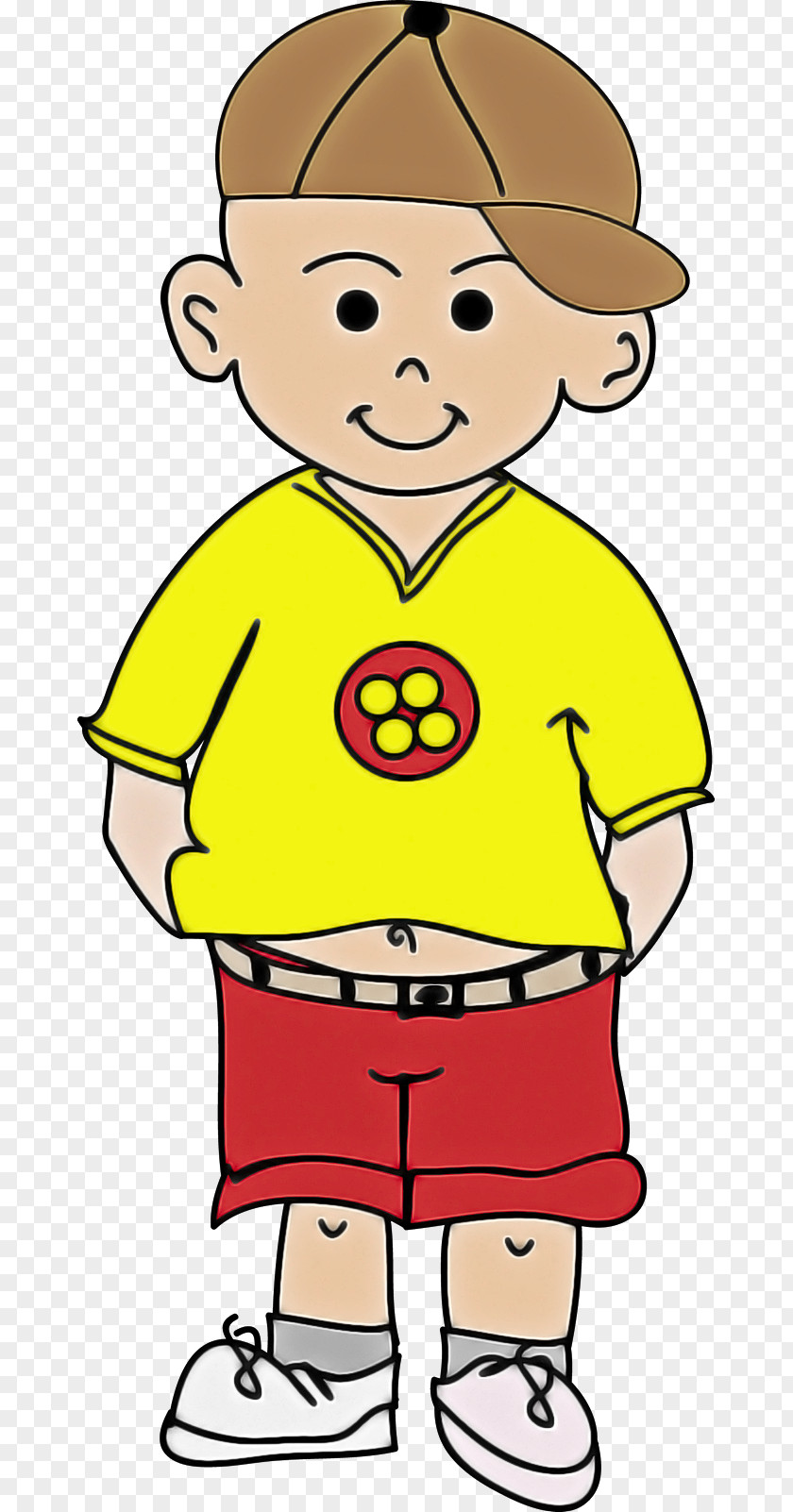 Male Smile Cartoon Child Yellow Facial Expression Clip Art PNG