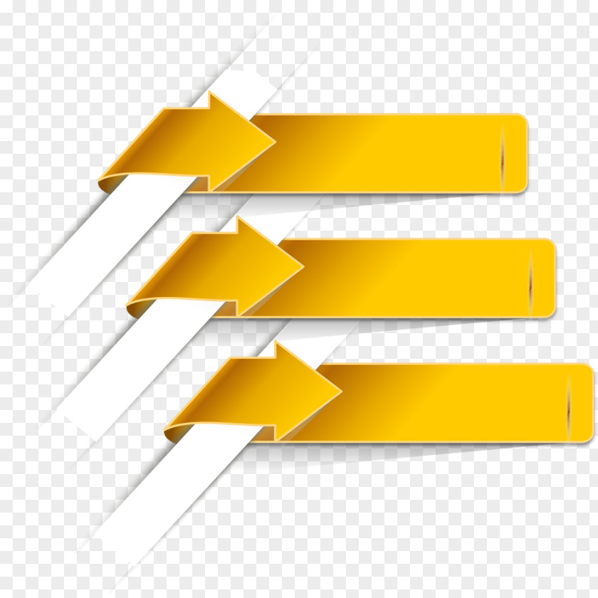 Yellow Arrow Label Euclidean Vector Wallpaper PNG