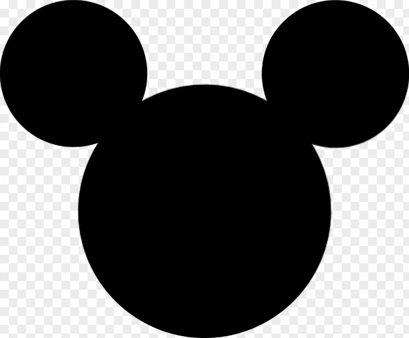 Black White Mickey Mouse Minnie The Walt Disney Company Clip Art PNG
