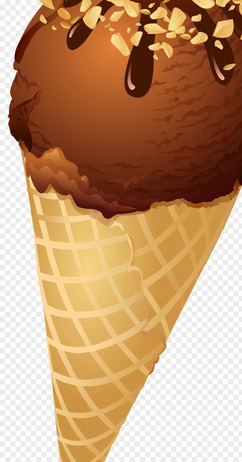 ICECREAM Chocolate Ice Cream Cones Frozen Dessert PNG