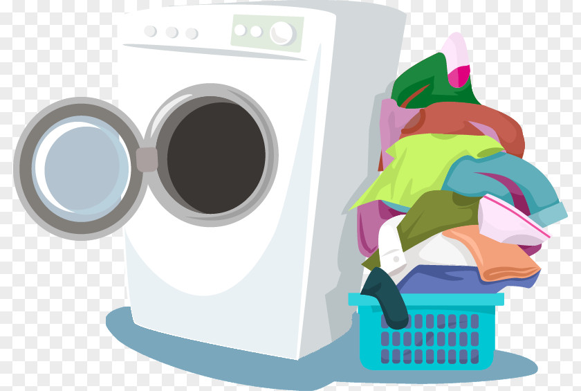 Laundry Washing Machines Clothes Dryer PNG