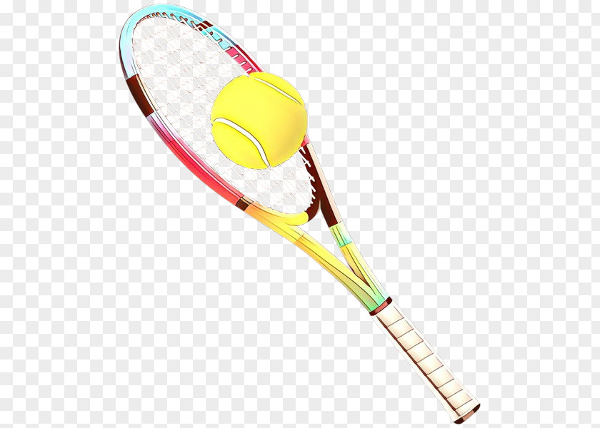 Racket Tennis Product Design Line PNG