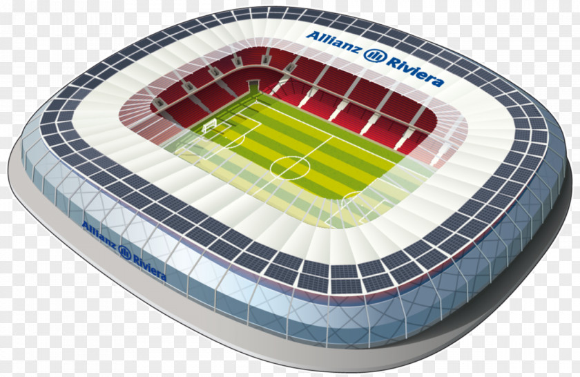 Stadium Allianz Riviera Arena UEFA Euro 2016 PNG